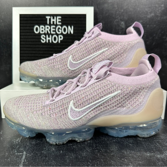 Nike Shoes - NIKE AIR VAPORMAX 2021 FLYKNIT LIGHT ARCTIC PINK WOMENS SHOES SIZE 9 LILAC WHITE